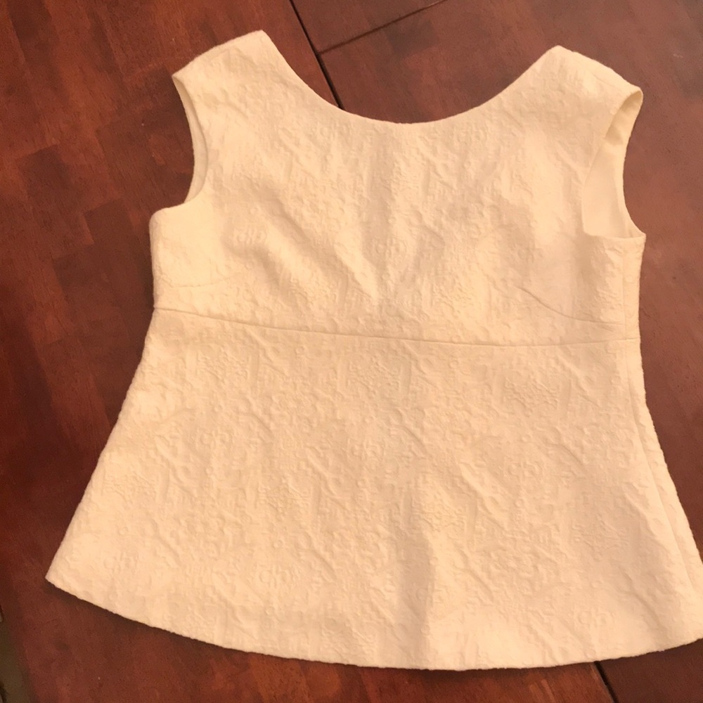 Zara open Back blouse